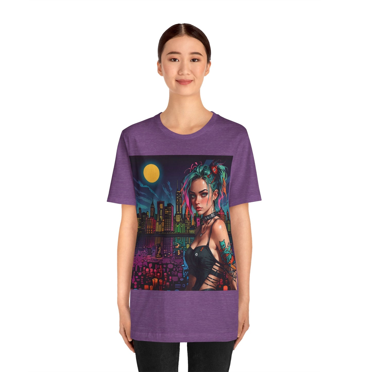 Cyberpunk Princess | Pastel | Cyberpunk | Unisex | Men's | Women's | Tee | T-Shirt