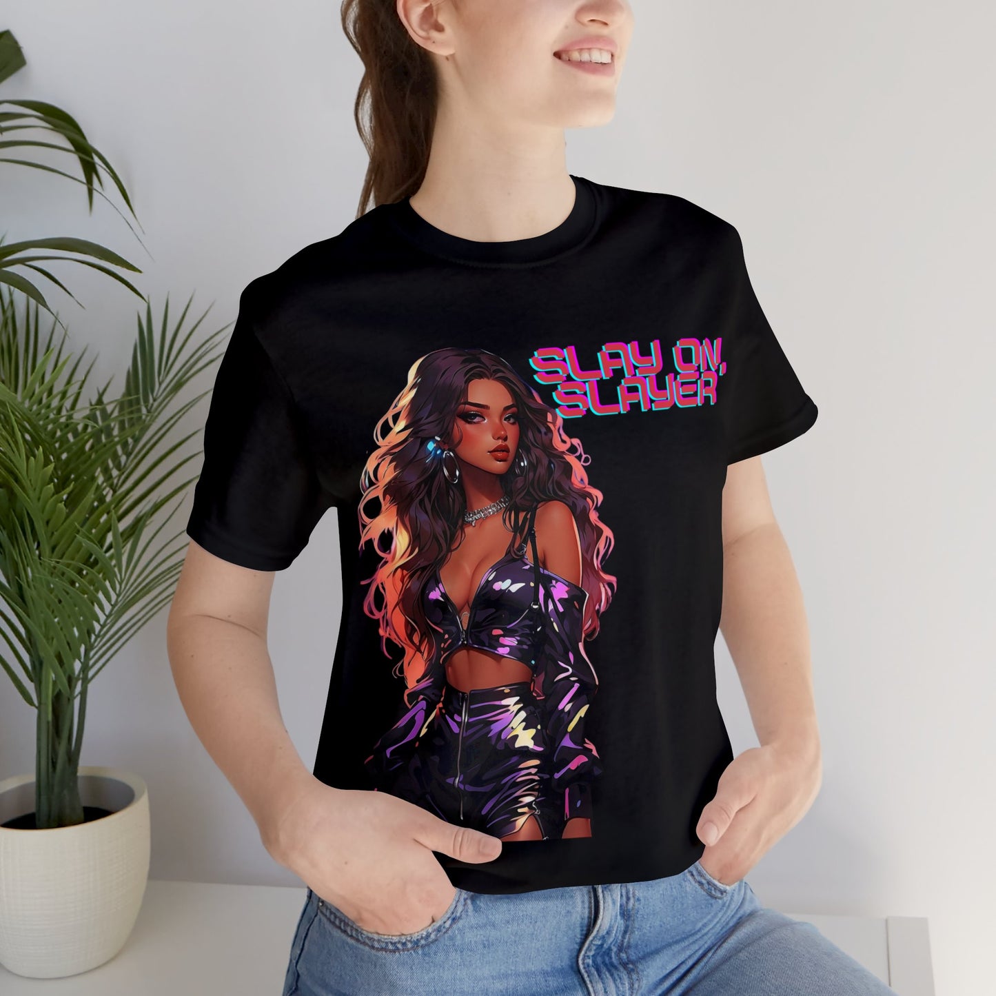 Slay On, Slayer | HD Graphic | Female Empowerment | Female History Month |