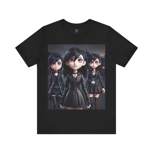 The Weyward Sisters | HD Graphic | 3D Animation | Macbeth | Shakespeare | Goth | Emo | Unisex | Men's | Women's | Tee | T-Shirt