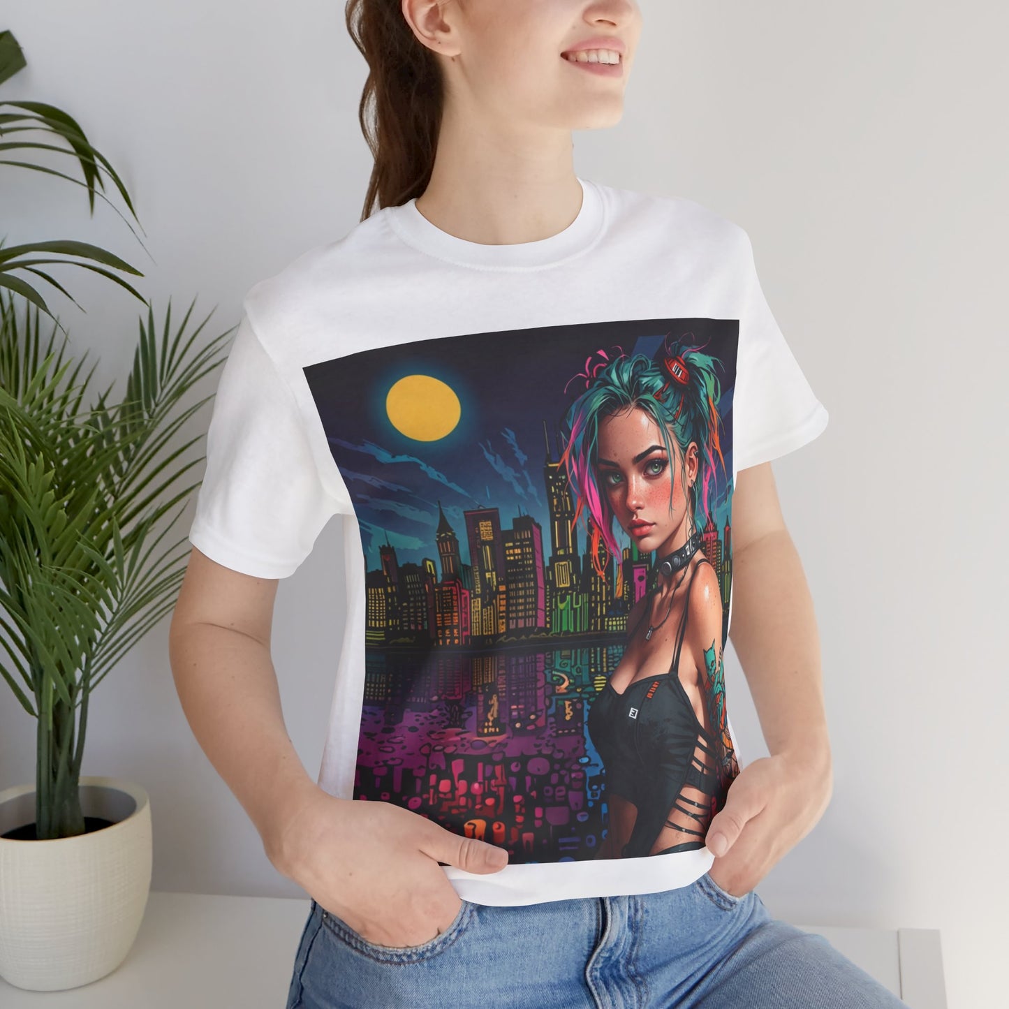 Cyberpunk Princess | Pastel | Cyberpunk | Unisex | Men's | Women's | Tee | T-Shirt