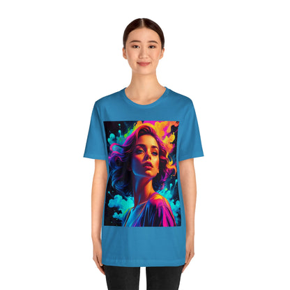 Holi Girl | HD Graphics | Festival of Colors | Vibrant | Coquette | Unisex | Men's | Women's | Tee | T-Shirt