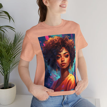 Yasmine Dreams | HD Graphic | Black Girl | Black Queens | Animated | Unisex | Men's | Women's | Tee | T-Shirt