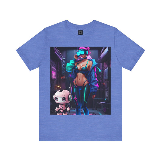 Cyber Cuties | HD Graphic | Anime | Cyber Punk | Unisex | Men's | Women's | Tee | T-Shirt