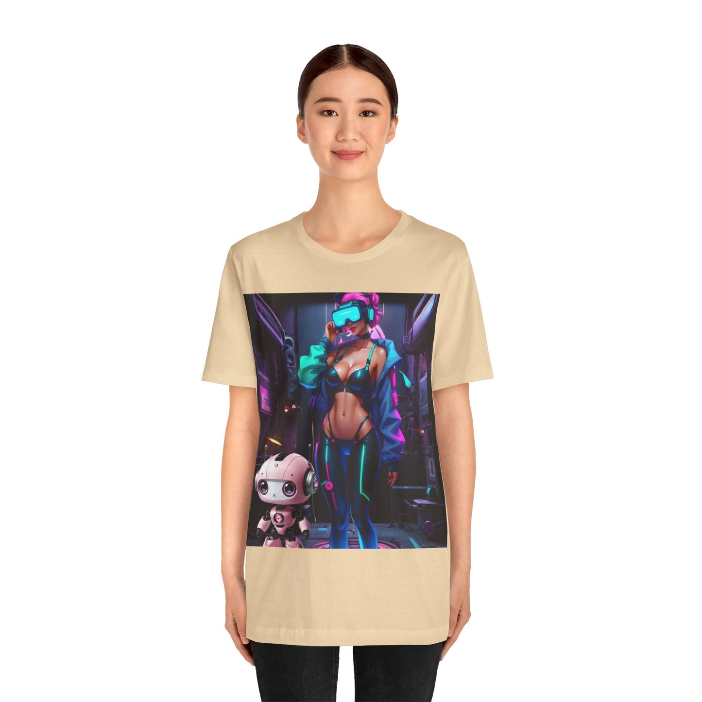 Cyber Cuties | HD Graphic | Anime | Cyber Punk | Unisex | Men's | Women's | Tee | T-Shirt