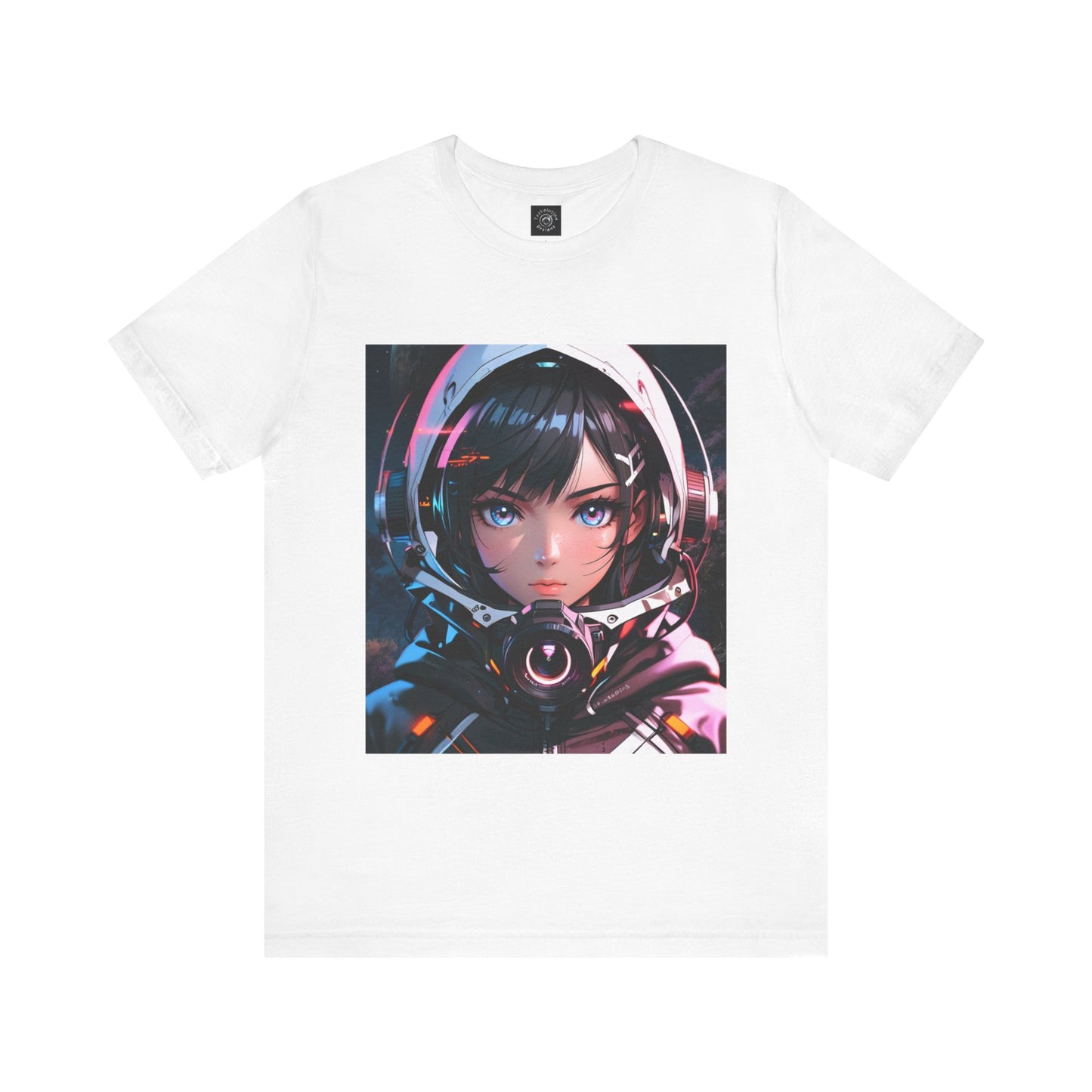 Starlit Stunner | HD Graphic | Sci-Fi | Anime | Woman Astronaut | Unisex | Men's | Women's | Tee | T-Shirt