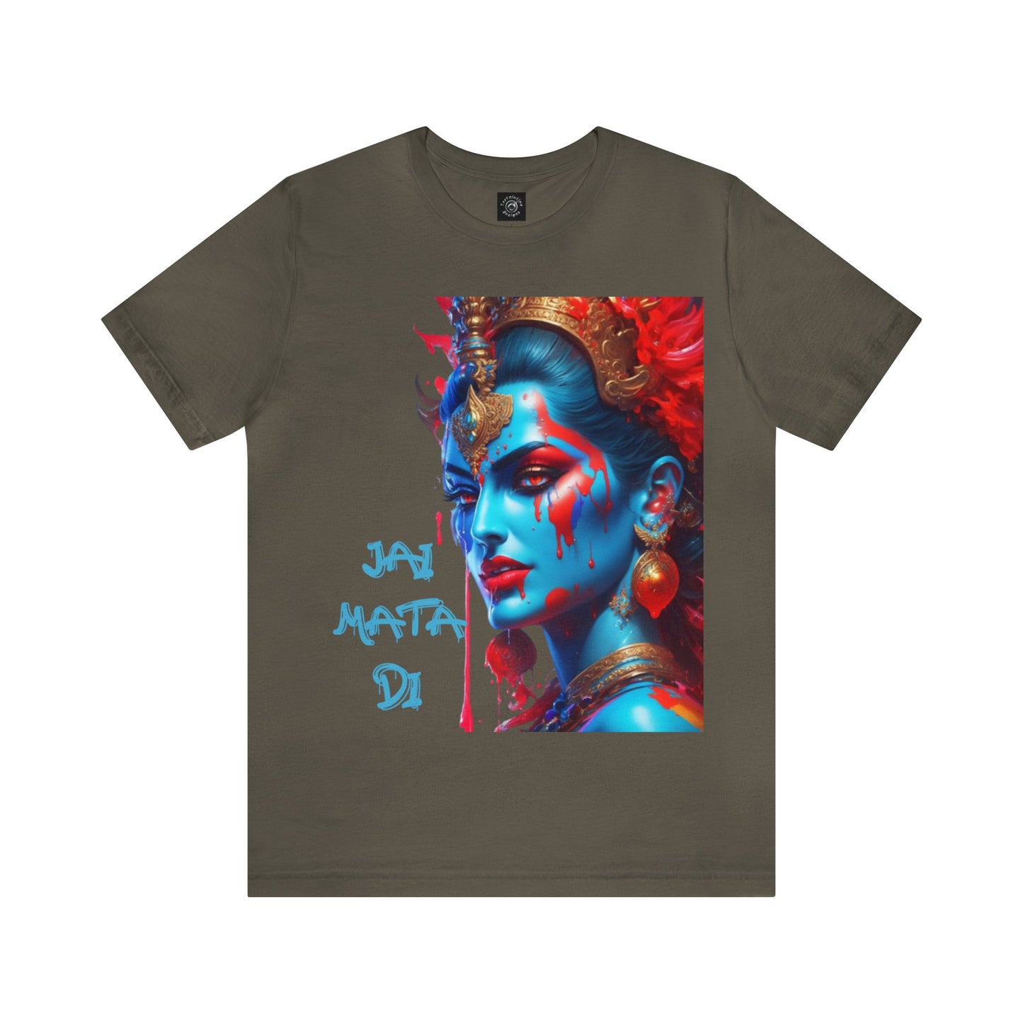 Maa Kali Tee | Jai Mata Di | Hindu Gift | The Black Mother | Spiritual | Unisex | Men's | Women's | Goddess | Victory To The | Mother Goddess | T-Shirt