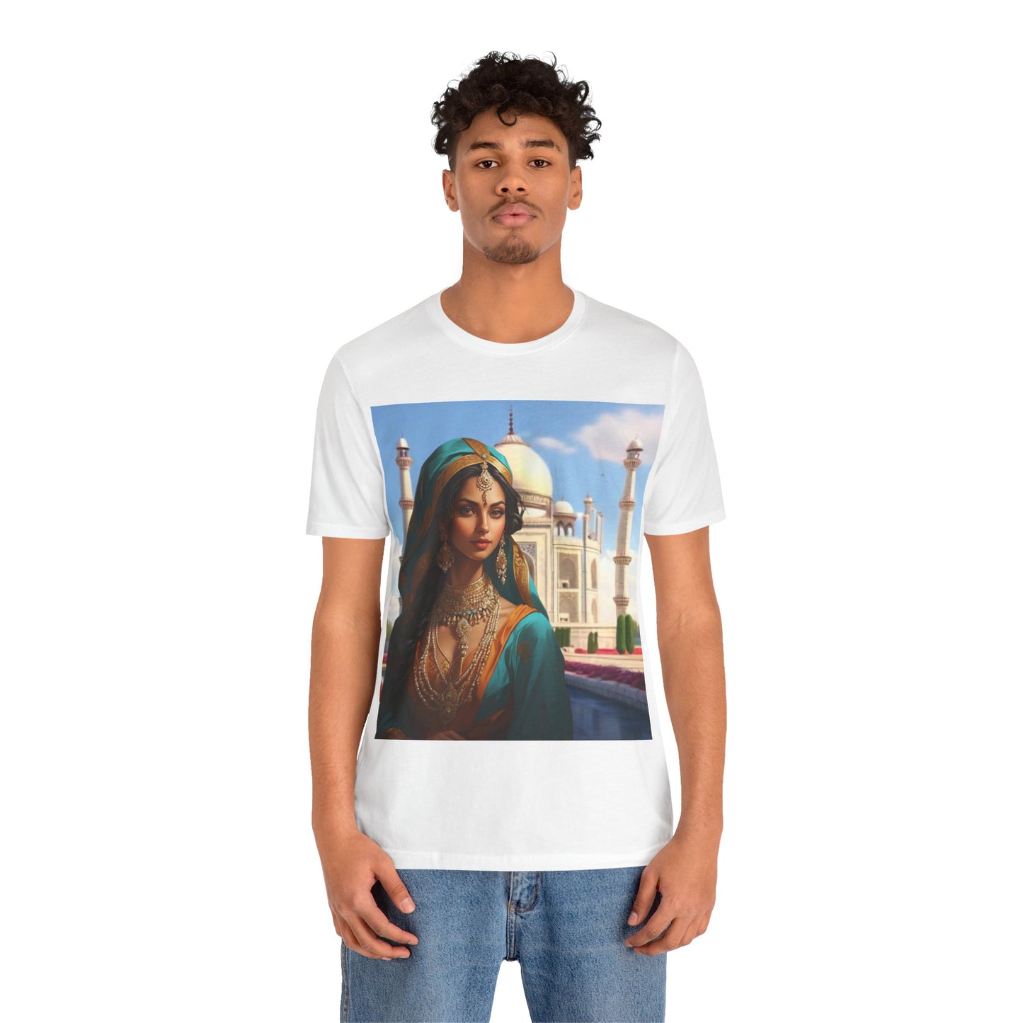 Shuddh Saundary | Taj Mahal | Pure Beauty | HD Graphic | Unisex | Men's | Women's | Tee | T-Shirt