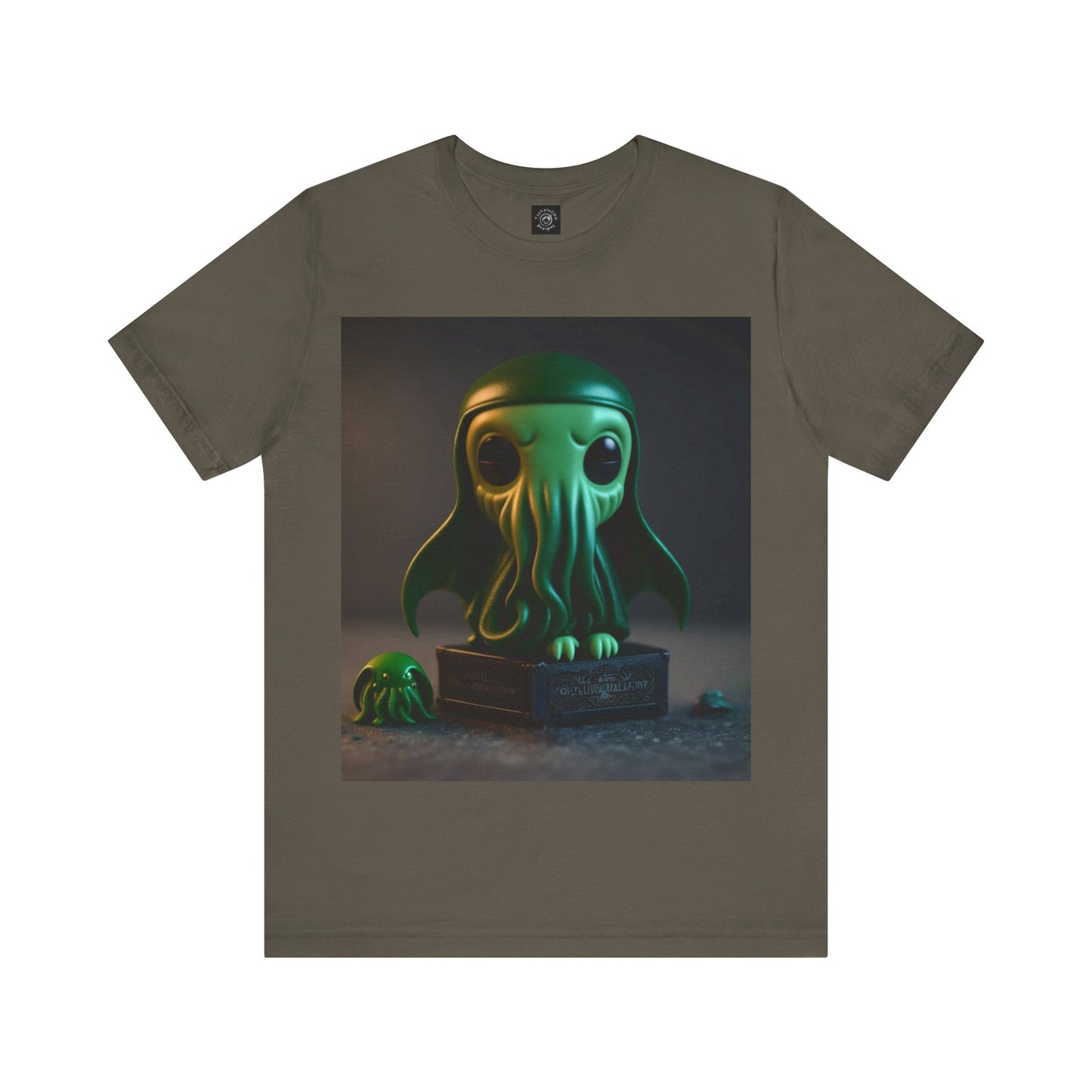 Cthulhu Pop Tee | H.P Lovecraft | The Book | Geek Gift | Fantasy Character | Sci Fi Lovers | Cute | Unisex | Men's | Women's | Tee | T-Shirt | Funko Style