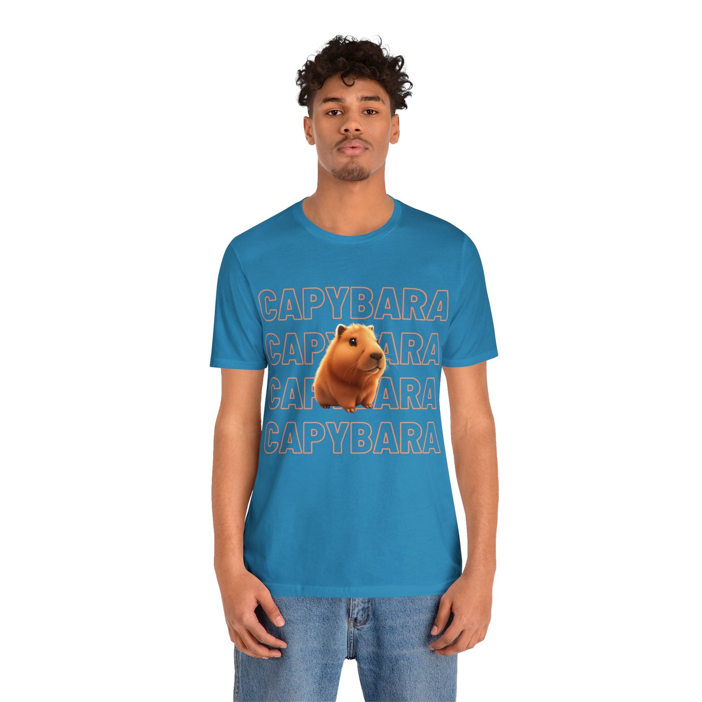 Capybara | Tik Tok | Animal Print | Cute | South America | Wildlife | Nature Lover's Gift | Unisex | Men's | Women's | Tee | T-Shirt