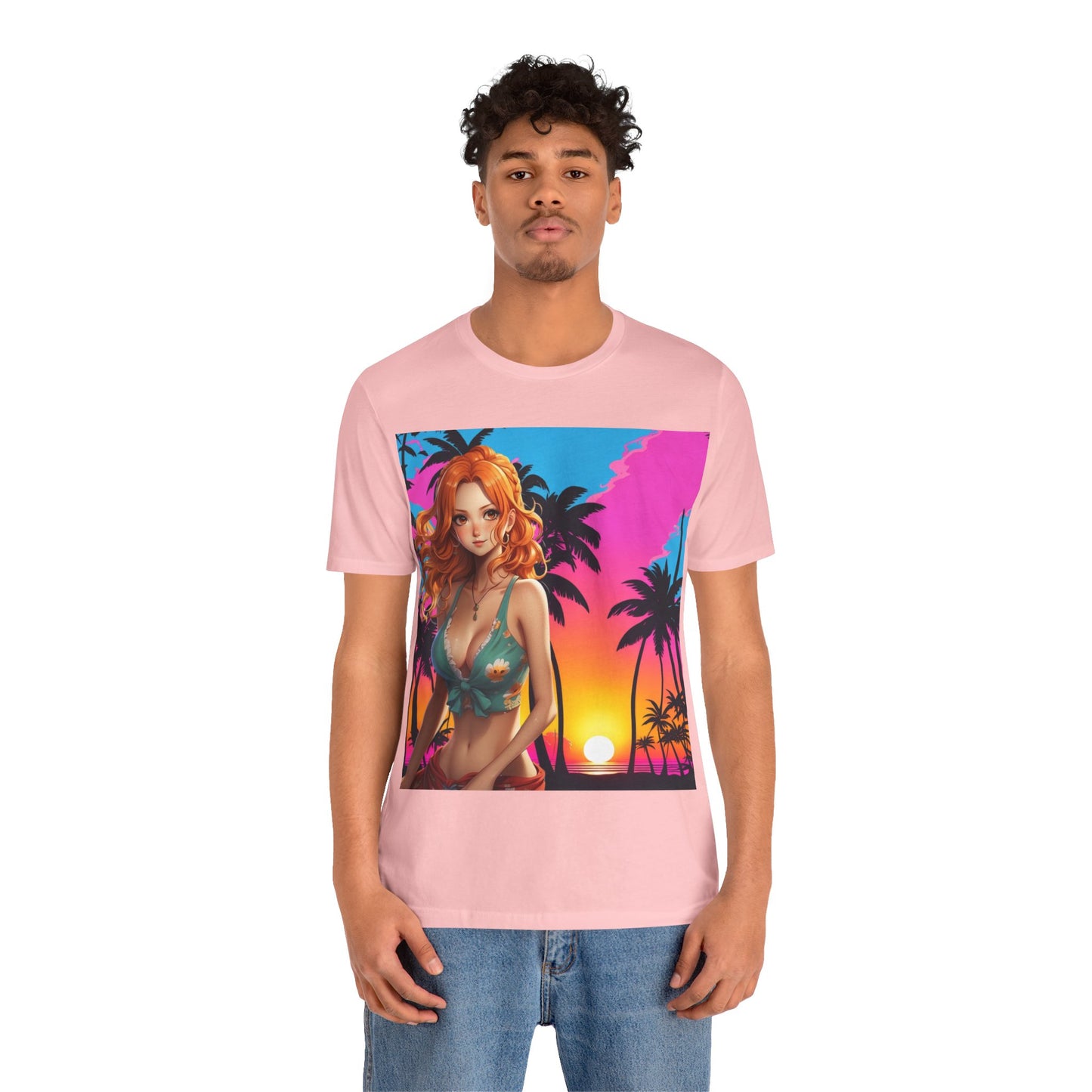 Summer Vibes |  Beach | Miami | Fun | Cute | Playful | HD Graphic | Unisex | Men's | Women's | Tee | T-Shirt