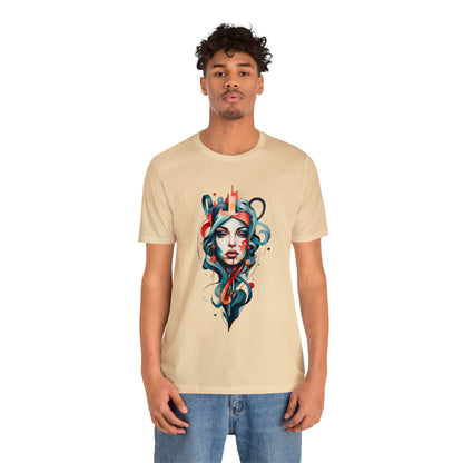 Abstract Woman's Face | HD Graphic | Classic Style | Men's | Women's | Tee | T-Shirt