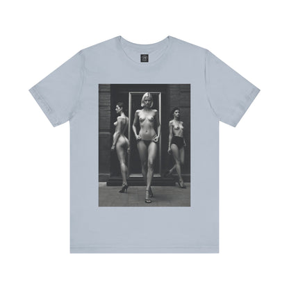 Black And White Beauties | Photorealism | Art | Nudes| Models | Fashion | HD Graphics | Unisex | Men's | Women's | Tee | T-Shirt