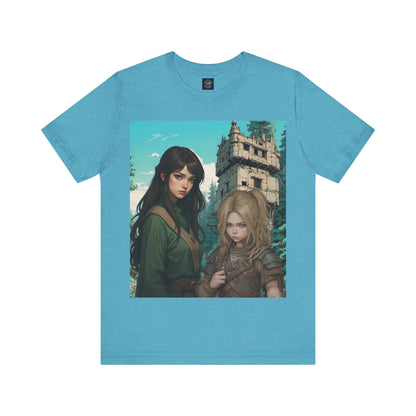 The Fallen Harbor | HD Graphic | Fantasy | Dungeons and Dragons | Unisex | Men's | Women's | Tee | T-Shirt