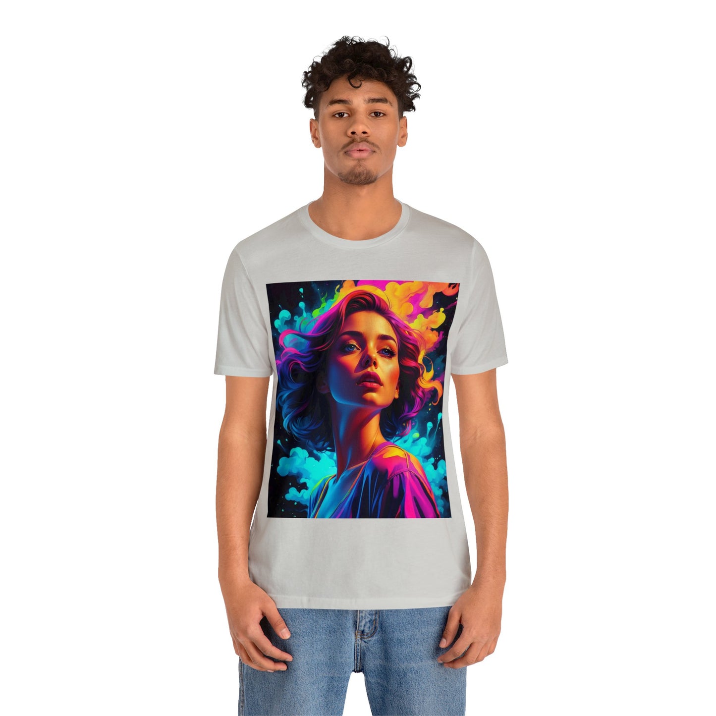 Holi Girl | HD Graphics | Festival of Colors | Vibrant | Coquette | Unisex | Men's | Women's | Tee | T-Shirt