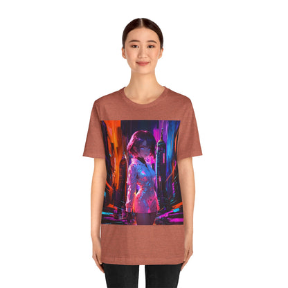 Crossroads Of Color | HD Graphic | Abstract | Neon Color | Anime | Unisex | Men's | Women's | Tee | T-Shirt