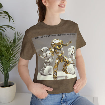 Dancing Robot | Tee | Party Gift | Rave | Techno | House Music | Hip Hop | Fun | Unisex | Men's | Women's | HD Graphics | All Ages | Cool | T-Shirt