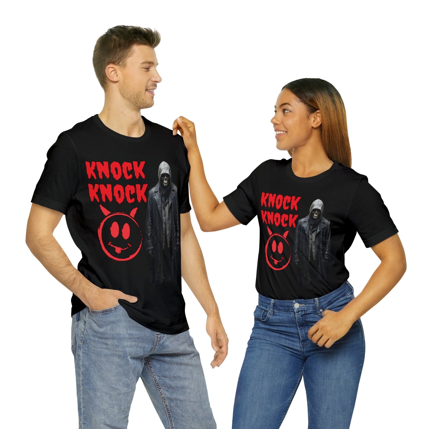 Creeper | Smiley Face | Dark Humor | Unisex | Men's | Women's | Tee | T-Shirt