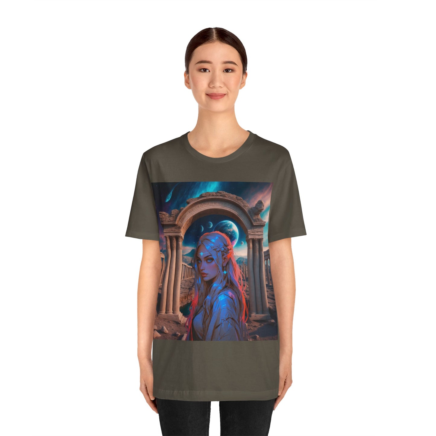 The Guardian of Likir Tor | HD Graphic | Fantasy | Elf | Unisex | Men's | Women's | Tee | T-Shirt