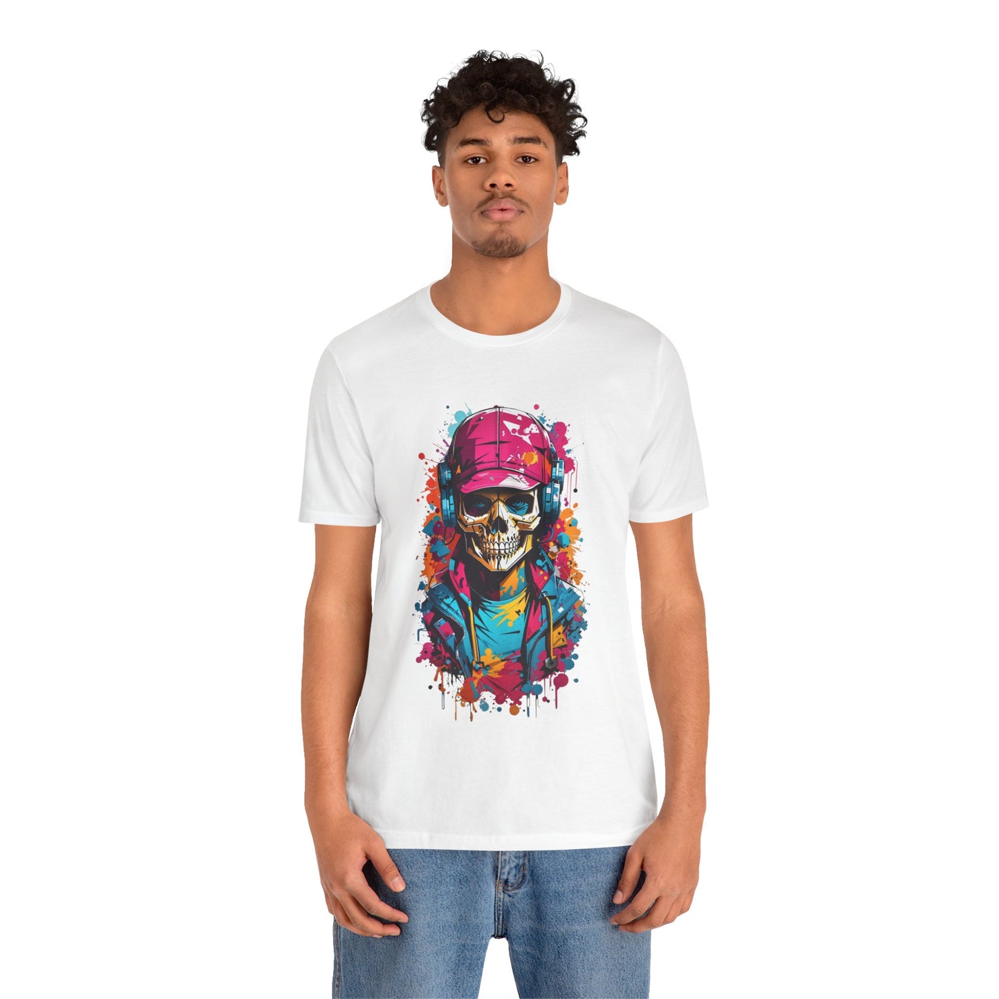 Colorful Skull | Gamer | Music | Intense | Unisex | Men's | Women's | Tee | T-Shirt