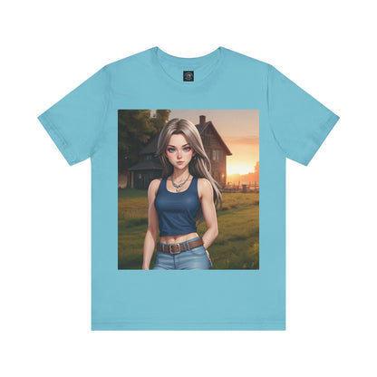 Country Girl | HD Graphic | Pretty Girl | Unisex | Men's | Women's | Tee | T-Shirt