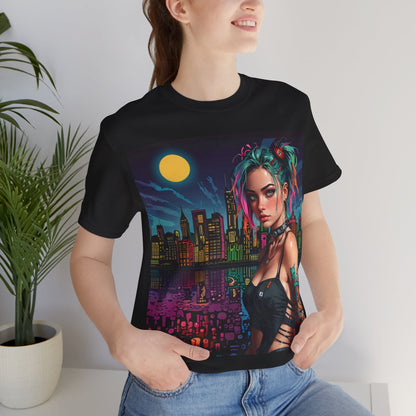 Cyberpunk Princess | Pastel | Cyberpunk | Unisex | Men's | Women's | Tee | T-Shirt