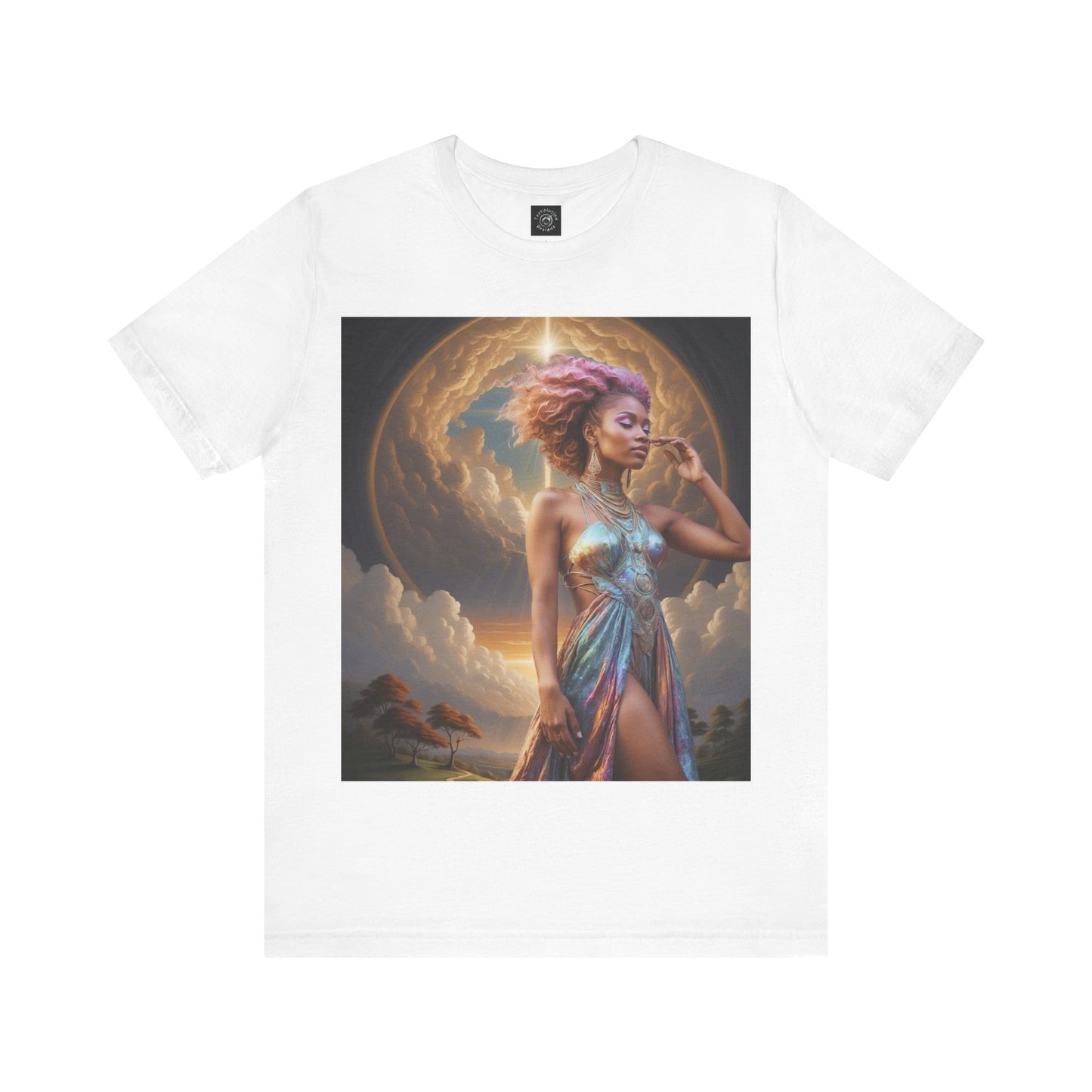 Morning Glory | HD Graphic | Black Woman | Goddess Vibes | Artistic | Unisex | Men's | Women's | Tee | T-Shirt