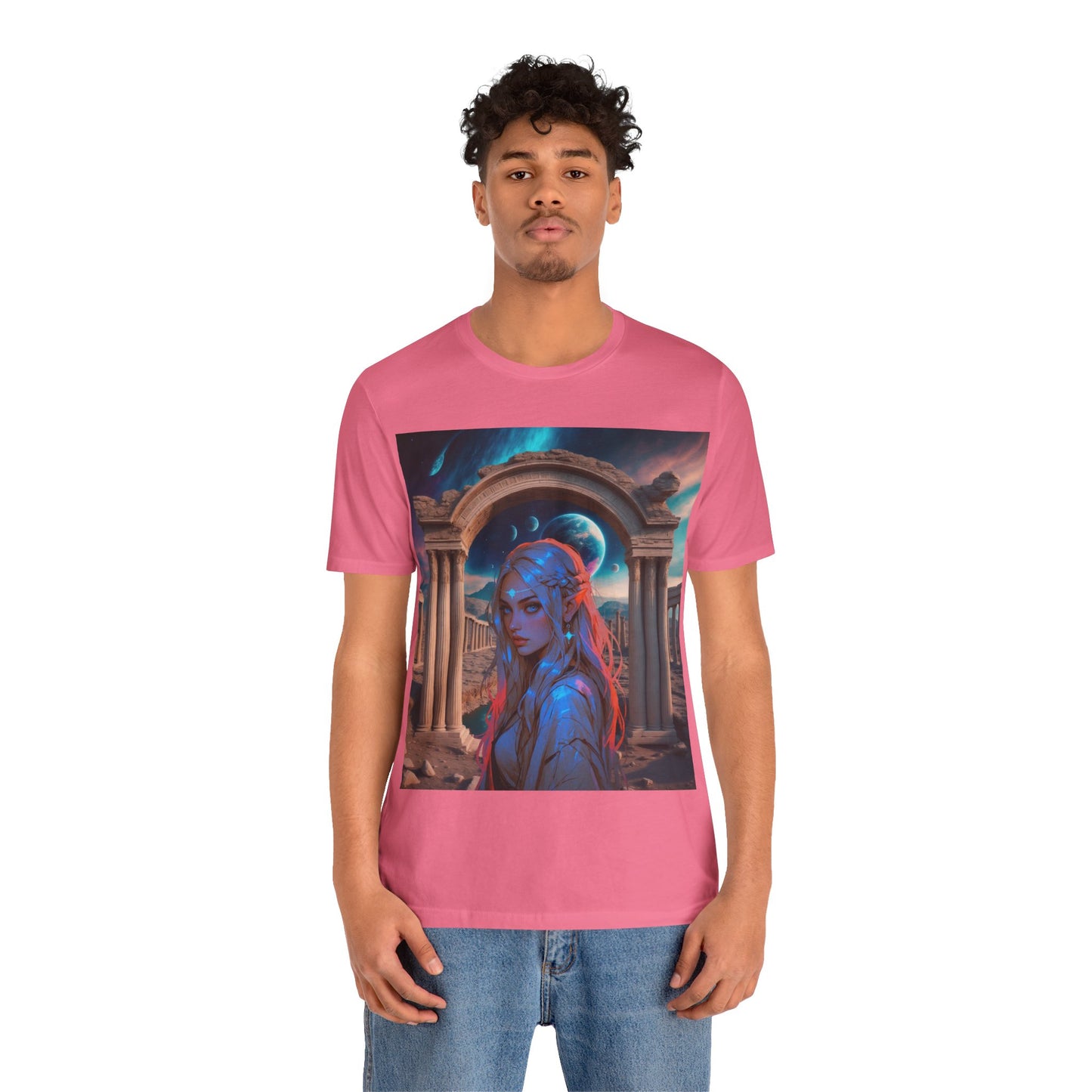 The Guardian of Likir Tor | HD Graphic | Fantasy | Elf | Unisex | Men's | Women's | Tee | T-Shirt