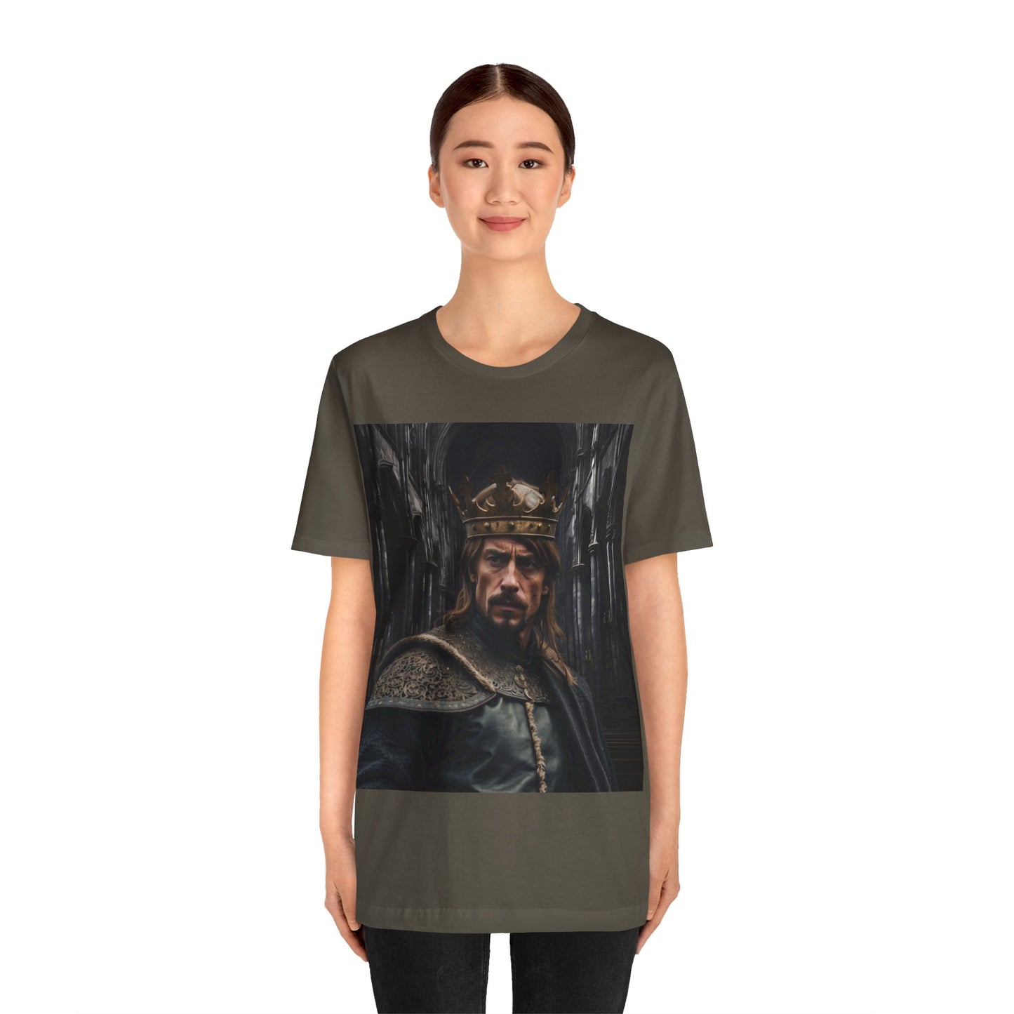 Uneasy Lies The Head | HD Graphic | King | Medieval | Unisex | Men's | Women's | Tee | T-Shirt