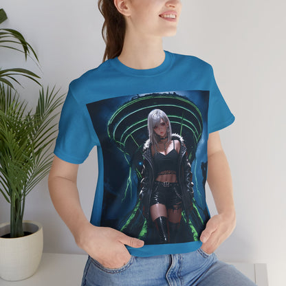 Kenzie | HD Graphic | Anime | Sci-Fi | Fantasy | Pretty Girl | Unisex | Men's | Women's | Tee | T-Shirt