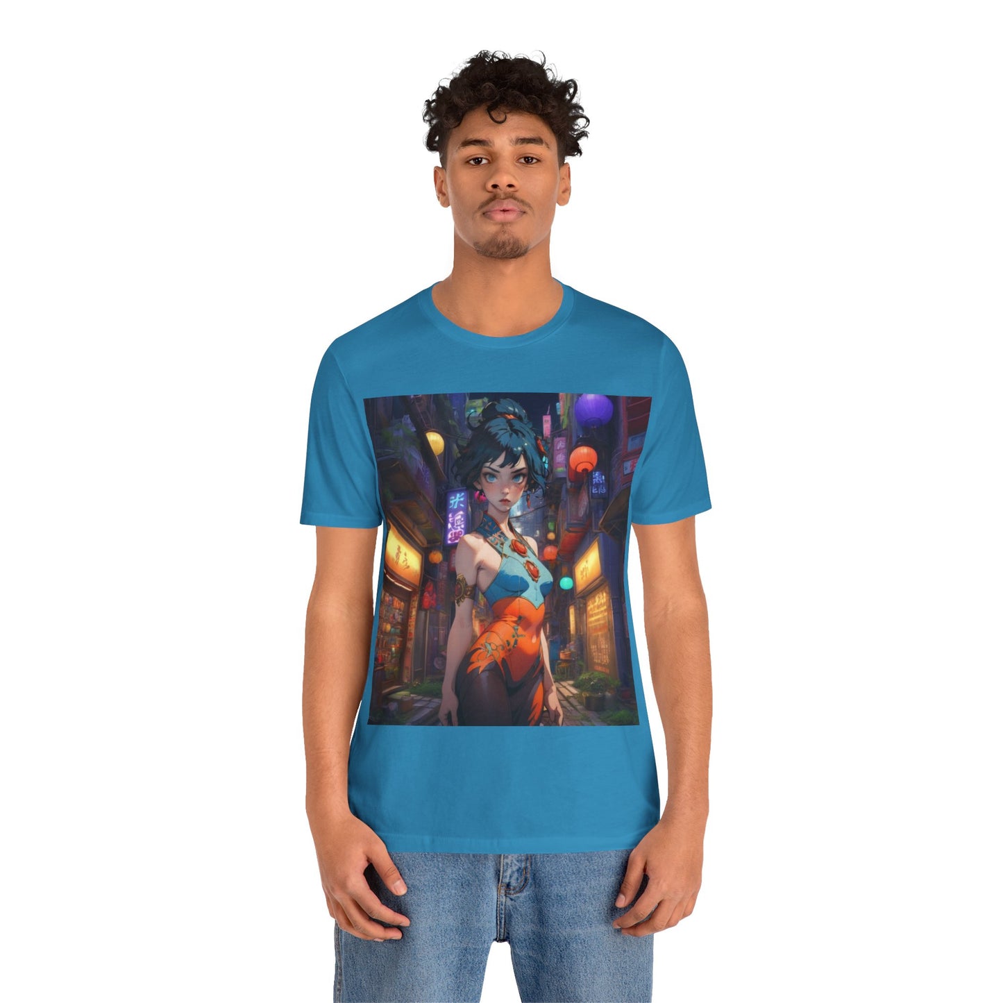 Night Tide | HD Graphic | Anime | Unisex | Men's | Women's | Tee | T-Shirt