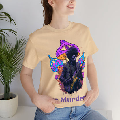 Axe Murderer | Guitar Hero | Psychedelic | Mushroom | Trippy | Unisex | Men's | Women's | Tee | T-Shirt