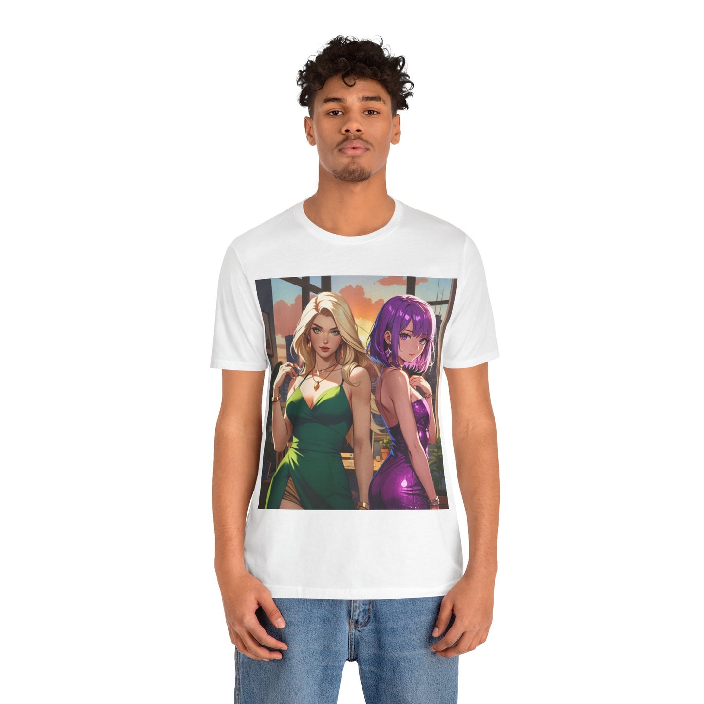 Girls Just Wanna Have Fun | HD Graphic | Party Girls | Anime | Unisex | Men's | Women's | Tee | T-Shirt