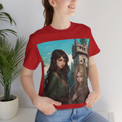 The Fallen Harbor | HD Graphic | Fantasy | Dungeons and Dragons | Unisex | Men's | Women's | Tee | T-Shirt