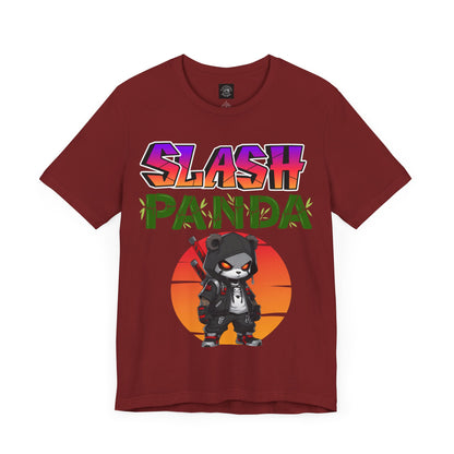 Slash Panda | Cute | Comic Book | Anime | Manga | Unisex | Men's | Women's | Tee | T-Shirt