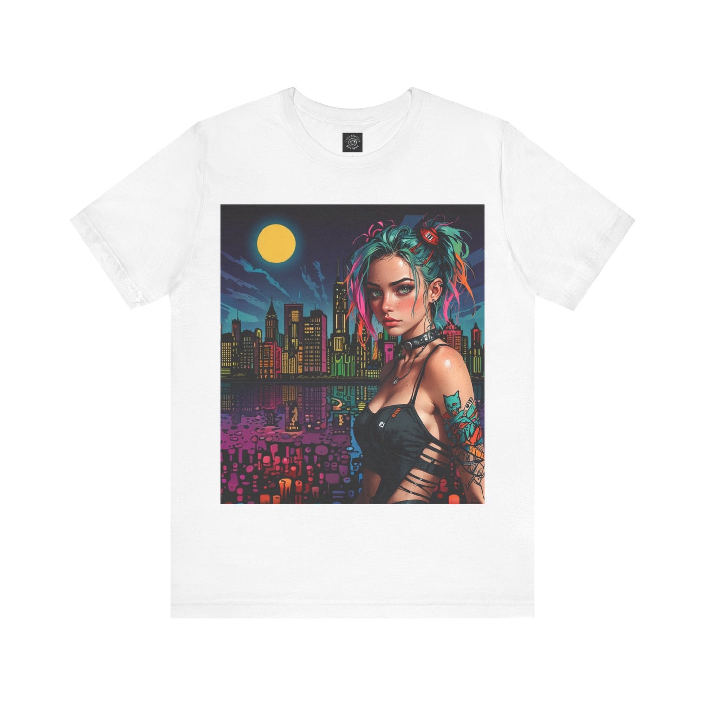 Cyberpunk Princess | Pastel | Cyberpunk | Unisex | Men's | Women's | Tee | T-Shirt