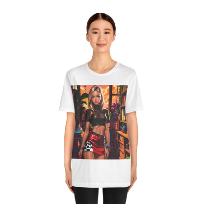 The Golden Hour | Anime | Mini Skirt | Pretty Girl | Unisex | Men's | Women's | Tee | T-Shirt