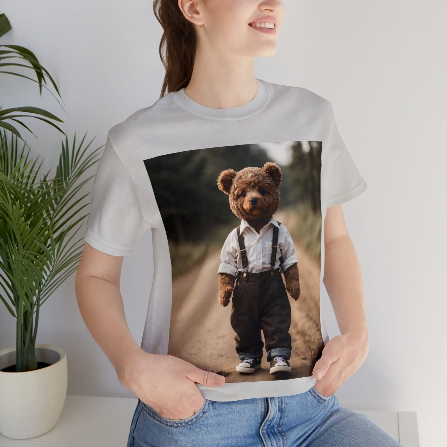 Theodore Edward Bear | Photorealism | Art | Cute| Teddy Bear| Ted E. Bear | HD Graphics | Unisex | Men's | Women's | Tee | T-Shirt