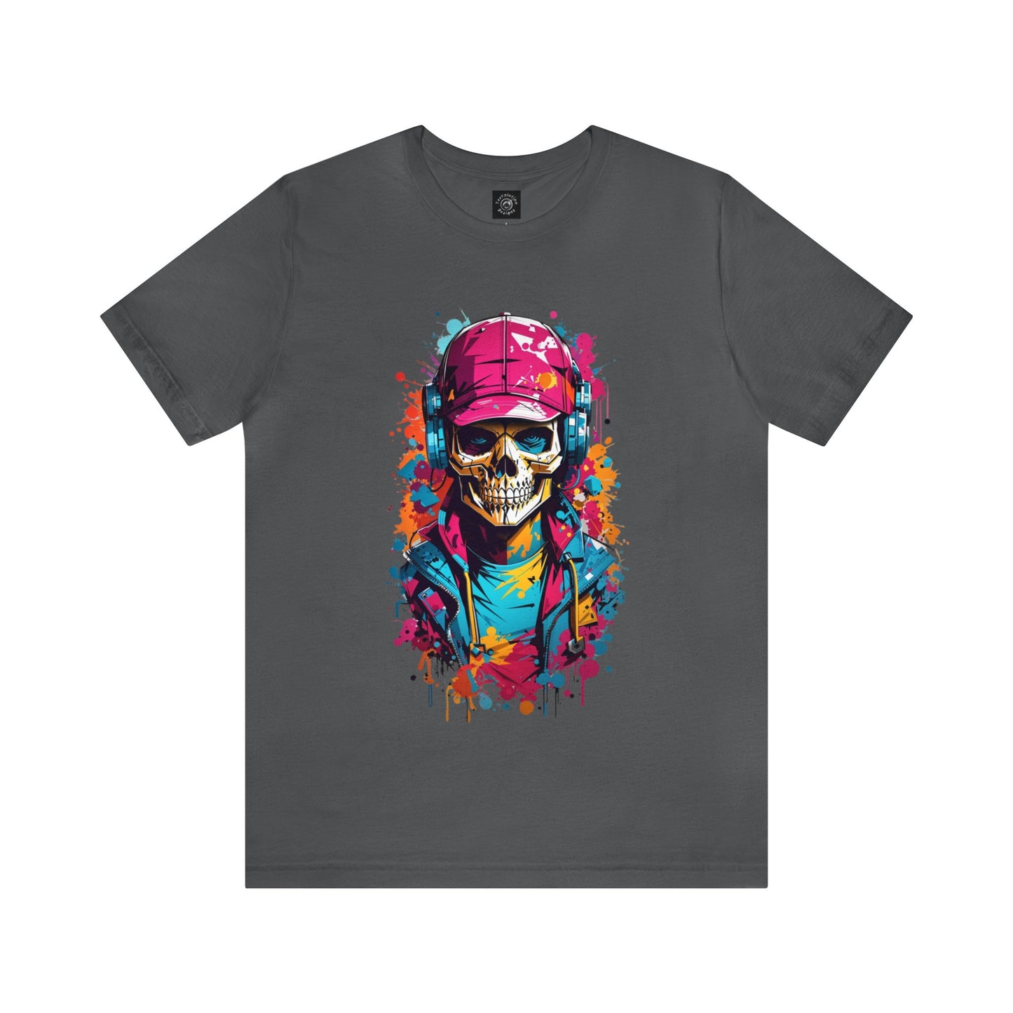 Colorful Skull | Gamer | Music | Intense | Unisex | Men's | Women's | Tee | T-Shirt