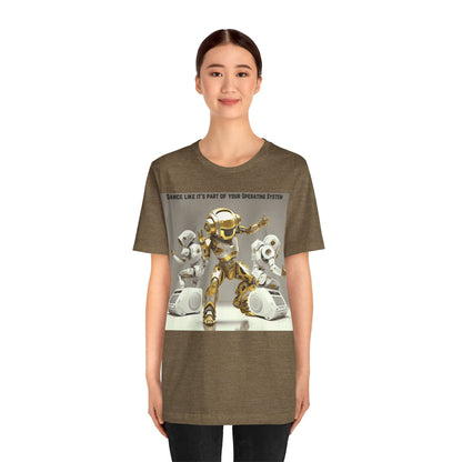 Dancing Robot | Tee | Party Gift | Rave | Techno | House Music | Hip Hop | Fun | Unisex | Men's | Women's | HD Graphics | All Ages | Cool | T-Shirt