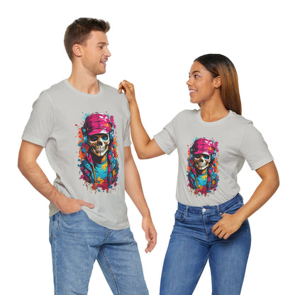 Colorful Skull | Gamer | Music | Intense | Unisex | Men's | Women's | Tee | T-Shirt