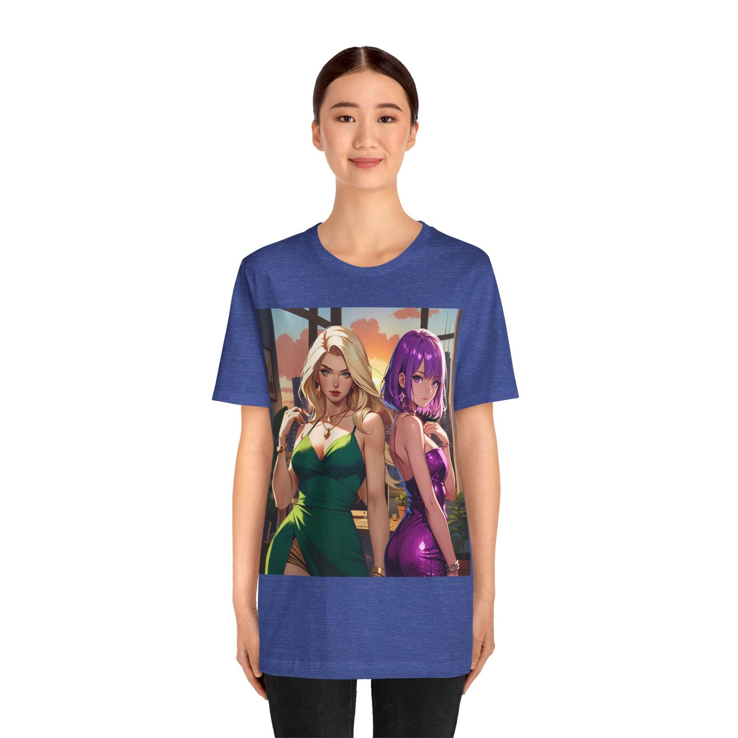 Girls Just Wanna Have Fun | HD Graphic | Party Girls | Anime | Unisex | Men's | Women's | Tee | T-Shirt