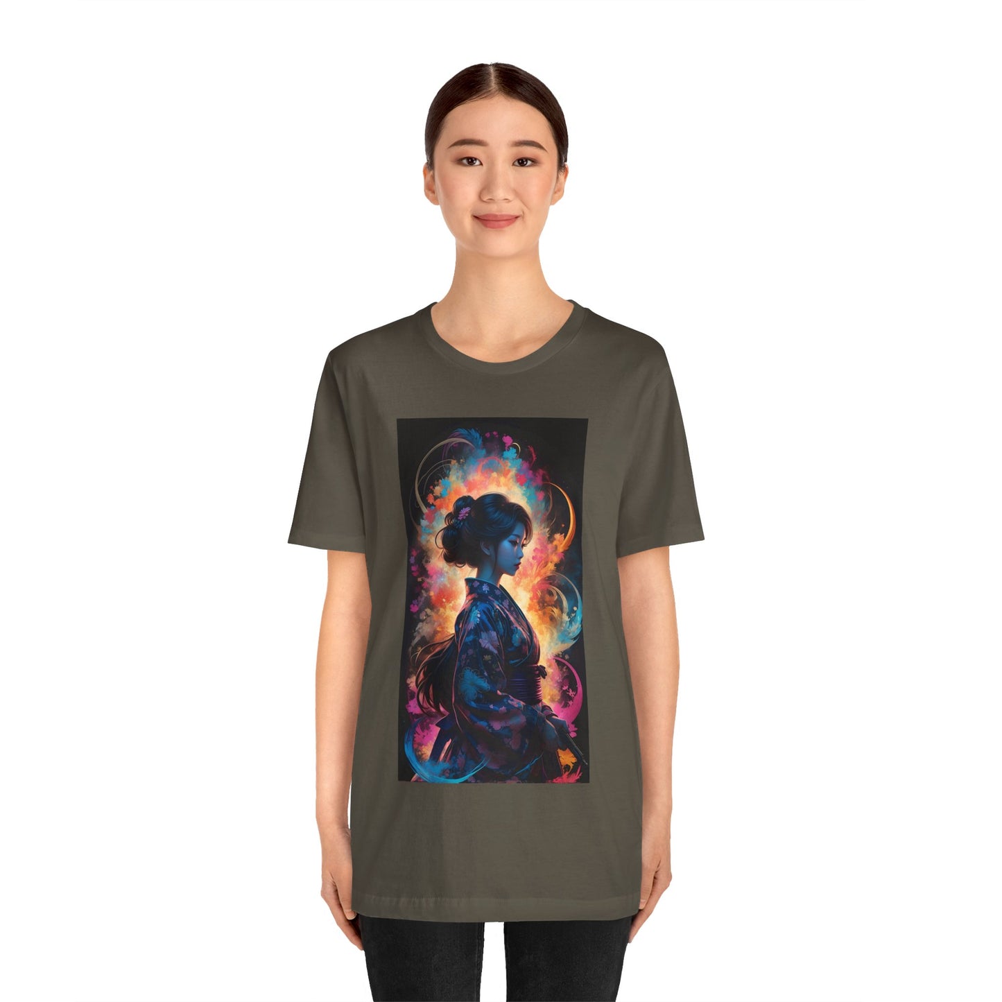 Gangster Geisha | Anime | HD Graphic | Trendy | Artwork |  Unisex | Men's | Women's | Tee | T-Shirt