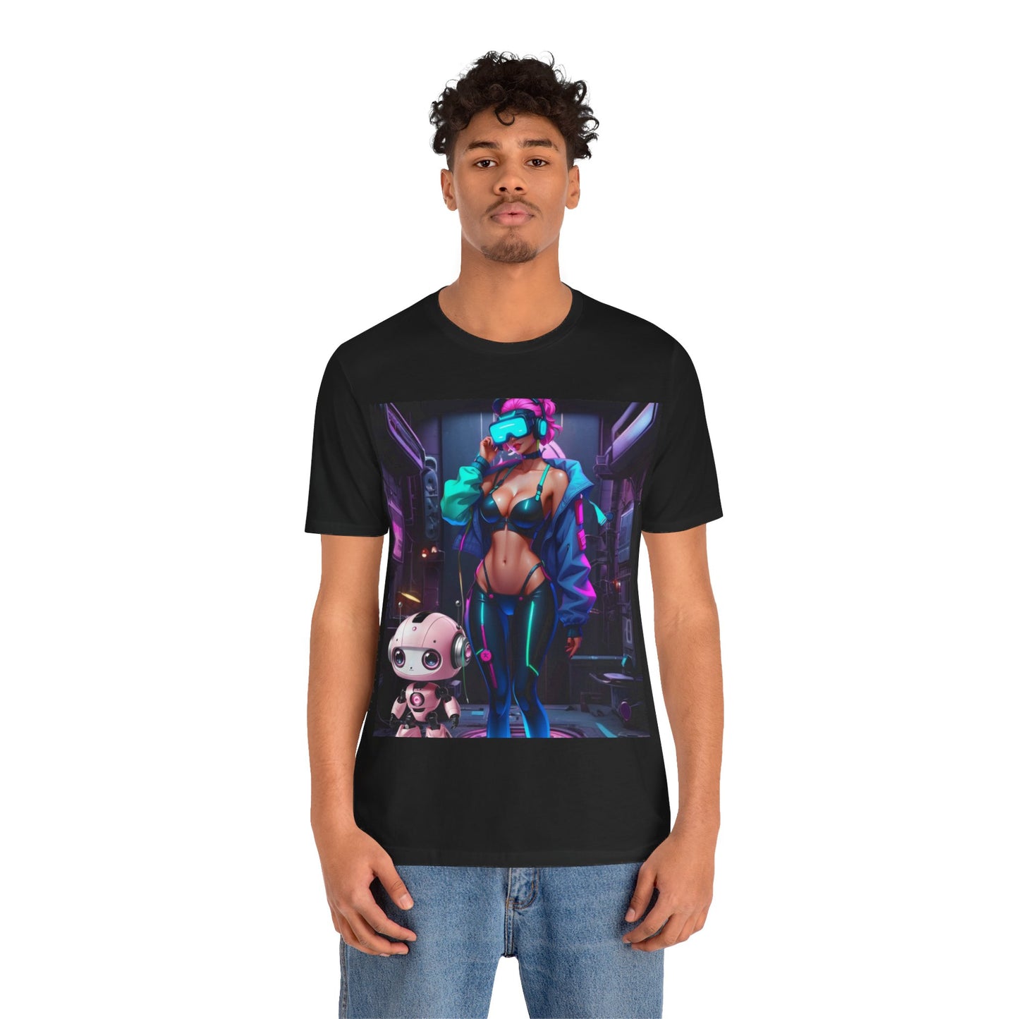 Cyber Cuties | HD Graphic | Anime | Cyber Punk | Unisex | Men's | Women's | Tee | T-Shirt