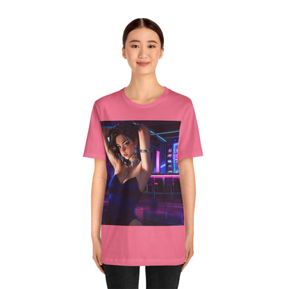 Before The Storm | HD Graphic | Anime | Waitress | Neon Colors | Unisex | Men's | Women's | Tee | T-Shirt