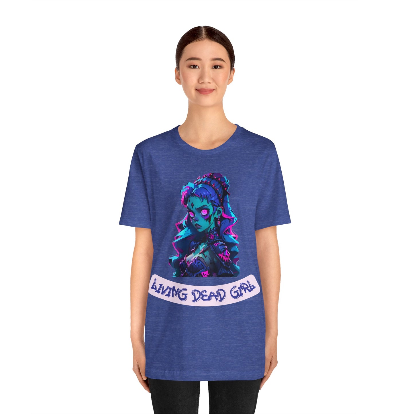 Living Dead Girl | Zombie | Cute | Undead | Unisex | Men's | Women's | Tee | T-Shirt