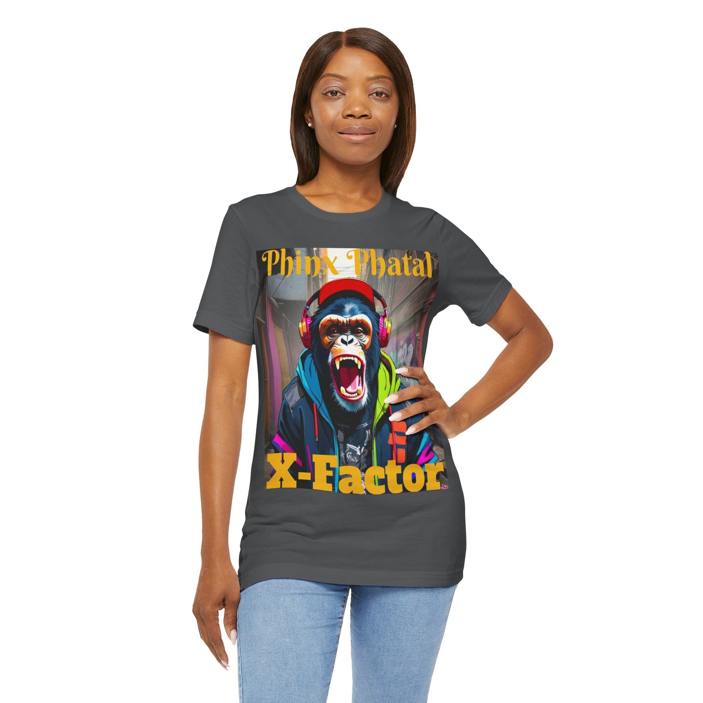 X-Factor Promo Art | Phinx Phatal | Devi Records | Hip Hop | Unisex | Men's | Women's | Tee | T-Shirt