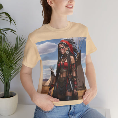 Native Love | HD Graphic | Indigenous American | Beautiful Woman | Unisex | Men's | Women's | Tee | T-Shirt