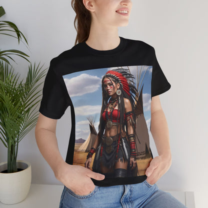 Native Love | HD Graphic | Indigenous American | Beautiful Woman | Unisex | Men's | Women's | Tee | T-Shirt