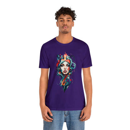 Abstract Woman's Face | HD Graphic | Classic Style | Men's | Women's | Tee | T-Shirt