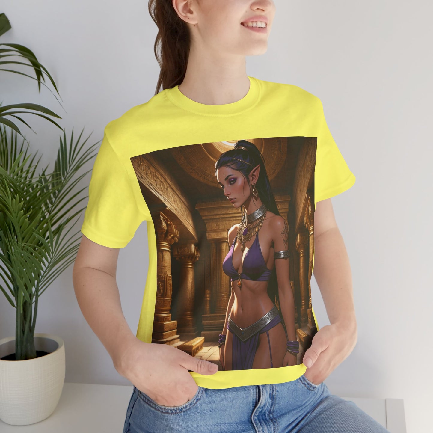 Keeper Of The Temple's Secrets | HD Graphic | Fantasy | Anime | Unisex | Men's | Women's | Tee | T-Shirt